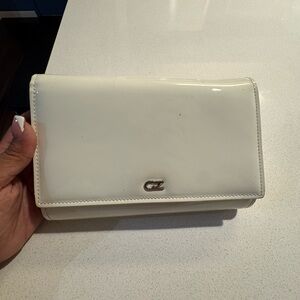 Elegant White Clutch Bag